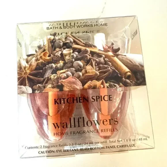 pack of Bath & Body Works Kitchen Spice Wallflowers Home Fragrance Refills - Picture 2 of 4